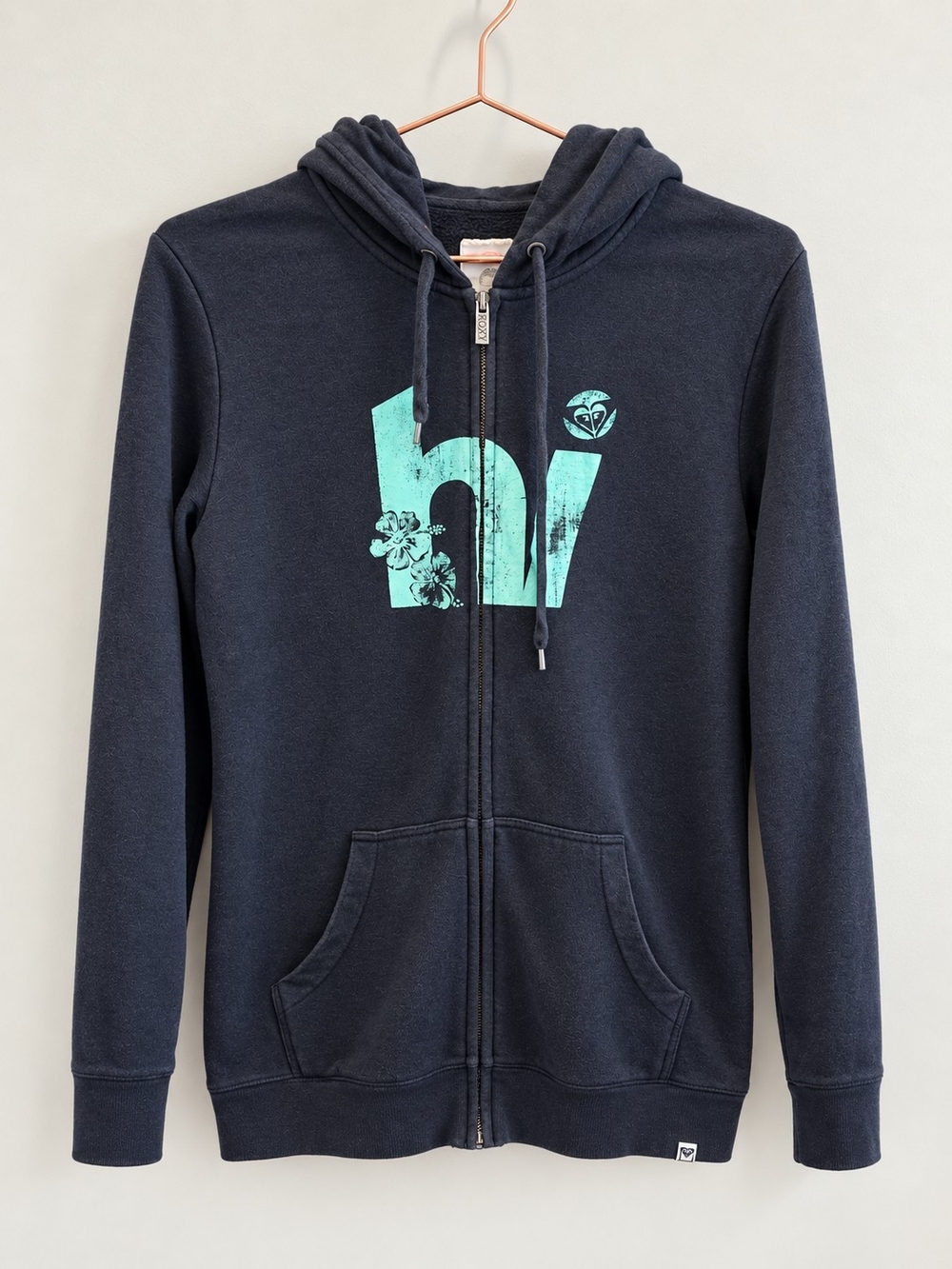 Roxy Women's Zip Hoodie with Hawaii Logo